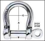 Shallow Bow Shackle