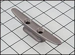 Cleat, Low Profile, 3 inch(76mm), Silver