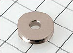 Sheave, 1 1/16 inch (27mm)OD, Nickle Plated Brass