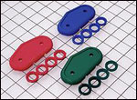 Cam Cleat Color Coded Base Kit, 70-28, 70-29