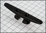 Cleat, Open Base, 6 inch(152mm), Black